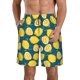 thumbnail image 1 of Fotbe Lemon Trajes de Baño Estampados para Hombre, Shorts de Verano de Secado Rápido, Ropa de Playa, Bañadores-Large, 1 of 6