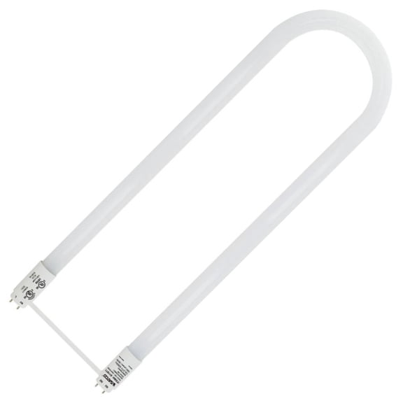 Satco 11971 - 13T8U6/LED/22.5-835/DUAL S11971 LED U Shaped Tube Light Bulb for Replacing Fluorescents