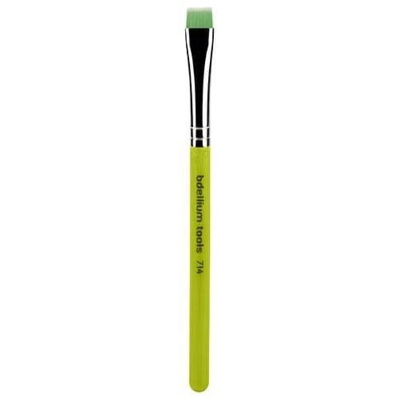 Bdellium Tools Professional Eco-Friendly Vegan Makeup Brush Green Bambu Series - Flat Eye Definer 714