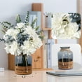 thumbnail image 2 of Fake Flowers in Vase,Artificial Flowers,Table Centerpieces for Dining Room,Flower Centerpieces for Tables,Faux Flowers in Vase,Kitchen Table Decor,Coffee Table Decor, 2 of 18