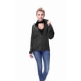 thumbnail image 3 of Women's Waterproof Rain Jacket Lightweight Raincoat Hooded Windbreaker With Pockets for Hiking Travel Outdoor, 3 of 7