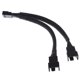 thumbnail image 2 of Cable de Línea de Alimentación de Ventilador Distribuidor 15cm Y Accesorio de Reparación para Computadora shamjiam Cable del divisor del ventilador, 2 of 7