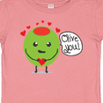thumbnail image 4 of Inktastic Olive You Boys or Girls Baby T-Shirt, 4 of 5
