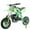 Green, variant on X-Pro Brand New Zephyr 4 Stroke 40cc Gas Pit Dirt Bike, Mini bike for Kids, Pull Start 10" Wheels