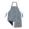thumbnail image 2 of Riparo Leather BBQ Kitchen Apron for Men Women with towel ring and pocket - Kitchen Apron - BBQ Apron - Cooking Apron - Butchers Apron - Barista Apron - Work Shop Leather Apron - Grilling Apron, 2 of 6