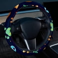 thumbnail image 2 of Dog Paw Print 14.5 Inch Printing PVC Leather Car Wheel Cover Steering Wheel Cover Auto Accessories, 2 of 6