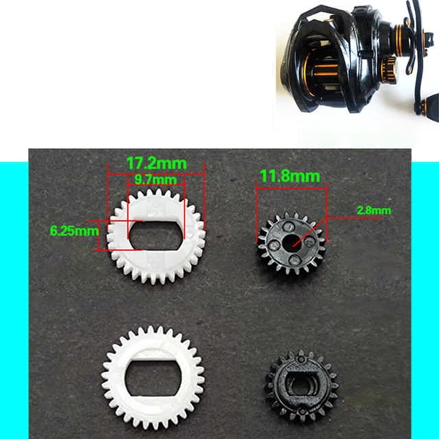 for Abu for Neo Baitcasting Reel Transmission Gear Spindle Gear Refit Accessorie