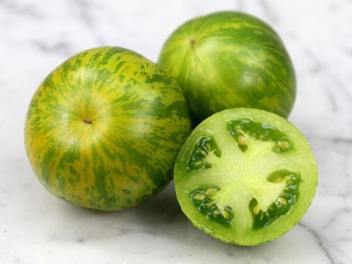 TOMATO Green Zebra Great Garden Heirloom Vegetable 50 Seeds