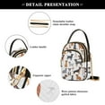 thumbnail image 4 of joogoo Women Different Cartoon Funny Dogs Chain Crossbody Bags Shoulder Handbag Phone Purse, 4 of 5