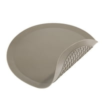 PrepSolutions Circular 12 inch Multi-Purpose Sustainable Silicone Mat, Gray