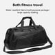thumbnail image 2 of Qarigey Bolsas de gimnasio de PU, organizadora de gran capacidad, de Fitness con cremallera, bolsa de hombro multifunción separada en Envolturas para manijas de equipaje Qarigey AP012725-01, 2 of 6
