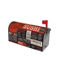 thumbnail image 2 of Bingfone Sushi Menu Magnetic Mailbox Cover Standard Size For Garden Yard Outdoor Decorations-25.5x21 In, 2 of 7