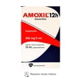 thumbnail image 1 of Amoxil 12h Amoxicilina 400 mg/5 ml suspensión polvo para 50 ml, 1 of 3