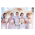 thumbnail image 3 of 12PCS Paper Parasol Beach Umbrella White DIY Umbrella Photography Props for Baby Shower Partys Wedding 60cm/23.6inch, 3 of 5