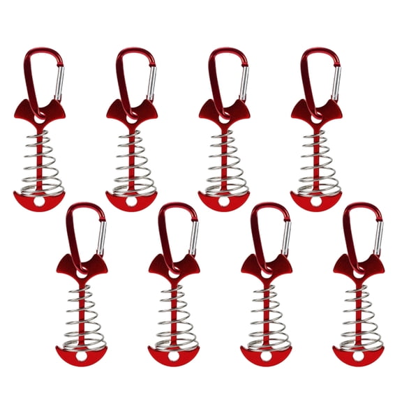 8lots Tent Pegs Beach Tent Pegs Canopies Stake High Strengths Steel Tent Anchors for Camping Travel