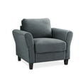 thumbnail image 2 of Lifestyle Solutions Alexa Club Chair, Gray Fabric, 2 of 6