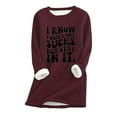 thumbnail image 1 of Birdeem Chemise Décontractée à Manches Régulières Imprimée Mode pour Femmes Hiver Ample Vacances Col Rond, 1 of 1