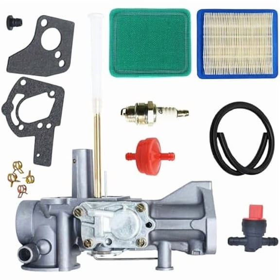 Carburetor Compatible with Briggs & Stratton 5 HP Engines 112202 112231 112232 130202 133202 135202 137202, Replacement for 498298 495426 495951 with Air Filter