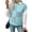 AB Ice Blue, variant on Fall Sweaters for Women 2025 Trendy Cap Sleeve Sweater Vest Crewneck Color Block Knit Tops Short Sleeve Sweater for Women Dark Khaki L