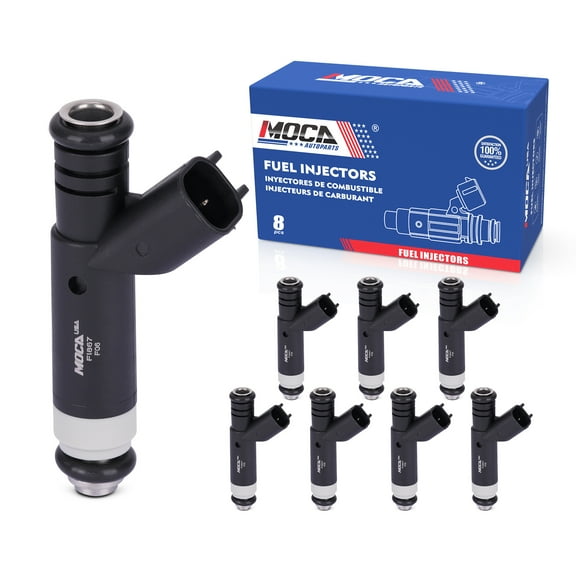 MOCA AUTOPARTS 8x Fuel Injectors FJ867 Fit for 2004-2008 Ford E-150 F-150 4.6L & 2005-2008 Ford E-250 Lobo 4.6L & 2004-2005 Mercury Mountaineer 4.6L