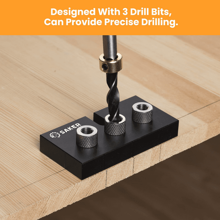 Saker wood doweling online hole drill guide