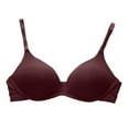 thumbnail image 1 of 2025 Women's Comfortable Traceless Womens Bras Push Up Underwire Lightweight Beautiful Back Simple Low Back Sports Bray and Rimless, 1 of 4