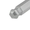 thumbnail image 3 of 3Pcs Ball End Hex Bits 1/4 Inch Hex Shank 2.6 Inch Length Magnetic H8 Head Screwdriver S2 HRC58 Screw Driver Bit, 3 of 4