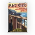 thumbnail image 2 of California Coast, Bixby Bridge (12x18 Wall Art Poster, Room Decor), 2 of 3