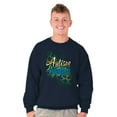 thumbnail image 5 of Disability Awareness Autism 5k Run Sweatshirt for Men or Women Brisco Brands S, 5 of 6