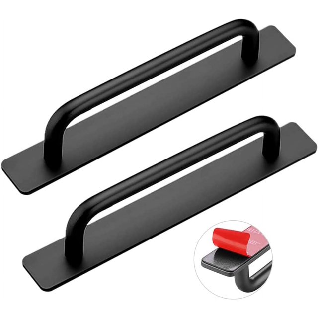Pieces Tirador autoadhesivo para muebles, tiradores de aluminio para muebles de 148 cm, para tirador de armario de cocina, tiradores de dormitorio, tiradores de puertas correderas (plateado) (14