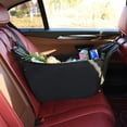 thumbnail image 5 of Organizador de asiento de coche: bolsa de viaje de gran capacidad para almacenamiento de asiento de pasajero, portátil, plegable y plegable, 5 of 5