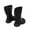 /g1Black52, variant on Child Stylish Long Shaft Boots Big Girls Soft Sole Flat Riding Boots With Bowknot Classic British Design Comfortable School Outdoor Solid Color Shoes Relaxed Fit Footwear