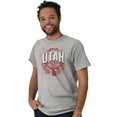 thumbnail image 4 of Utah UT Student Campus Pride Seal Men's Graphic T Shirt Tees Brisco Brands S, 4 of 4