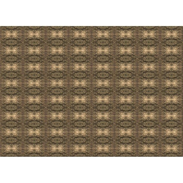 Ahgly Company Tapis d'Intérieur Lavables à la Machine, Rectangulaires Transitionnels, Brun Cuivre, 8' x 12'