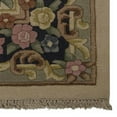 thumbnail image 5 of Rugsotic Carpets Hand Knotted Aras, Oriental Wool Area Rug, Ivory,Blue, 2'x3', 5 of 5