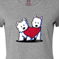 thumbnail image 4 of Inktastic Valentine Westie Duo Women's T-Shirt, 4 of 5