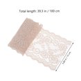 thumbnail image 4 of MasteelfCA 1 Roll 15CM Wide Lace Fabric Sewing Lace Ribbon Trim Elastic Stretchy Lace, 4 of 6