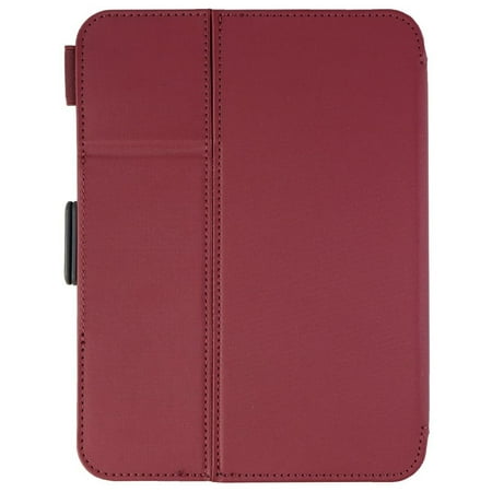 Speck - Balance Folio Case with Microban for iPad Mini 6 - Verry Berry Red / Slate Grey