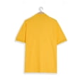 thumbnail image 5 of Domuza Men's Waffle Polo Shirts Casual Textured Button Down Summer T-Shirts Lightweight Solid Pullover Tee Yellow L, 5 of 5