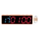 thumbnail image 2 of Temporizador de Gimnasio Portátil Cuenta Regresiva Pantalla LED Anti Vértigo Digital Temporizador de Fitness Reloj Intervalo de Entrenamiento Reloj con Batería Recargable para ANGGREK Otros, 2 of 8