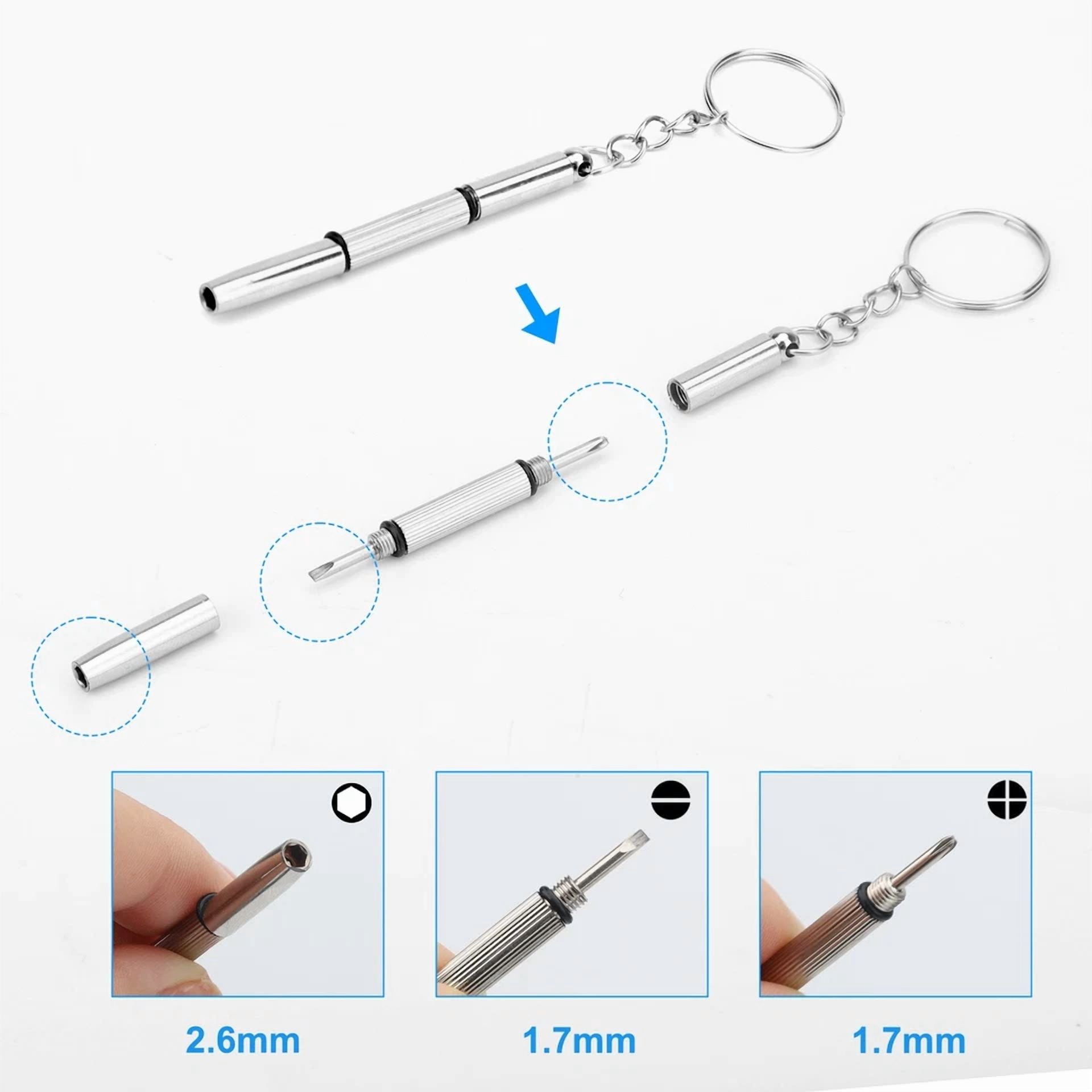 13Pcs Precision Screwdriver Set For Watch Glasses Jewelry Electronic Repair Tool