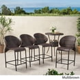 thumbnail image 3 of Noble House Oyster Bay Multi Brown Wicker Counterstool (Set of 4), 3 of 4