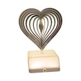 thumbnail image 1 of Luz de noche decorativa con adornos geométricos, centro de mesa, USB romántico único forma de corazón, 1 of 8