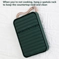 thumbnail image 3 of Estante para ollas Injueey Soporte organizador de cocina Tapa Cuchara almacenamiento verde, 3 of 6