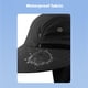 thumbnail image 3 of Sombrero Sol Desmontable Pesca Gorra de protección transpirable Ala ancha para viajes Negro, 3 of 5