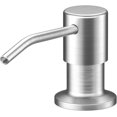 thumbnail image 1 of GHSDFBB Built in Sink Soap Dispenser or Lotion Dispenser for Kitchen Sink Brushed Nickel Kitchen Sink Soap Dispenser Bar Sink Soap Dispenser with 17OZ Bottle, 1 of 7