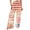 Red, variant on Women's 4th of July Wide Leg Pants American Flag Flower Print High Waist Casual Loose Pants for Summer 250th Anniversary Patriotic Pants