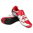 thumbnail image 3 of Red Adult Mountain Road Bike Shoes, Anti-Slip SPD System, Lock Cycling footwear, Size 39, 3 of 8