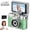 Green, variant on Mini Flip Screen Retro Camera Keychain, 1080P HD Portable Pocket Digital Camcorder with 1.47" IPS Flip LCD, 8x Zoom, 6 Vintage Filters & Fill Light, Included TF Card for Travel Vlog Gift
