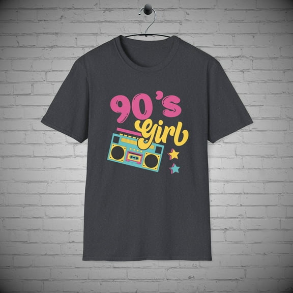 Retro 90s Girl t-shirts, Vintage Lovers tee, Over the Hill Gift